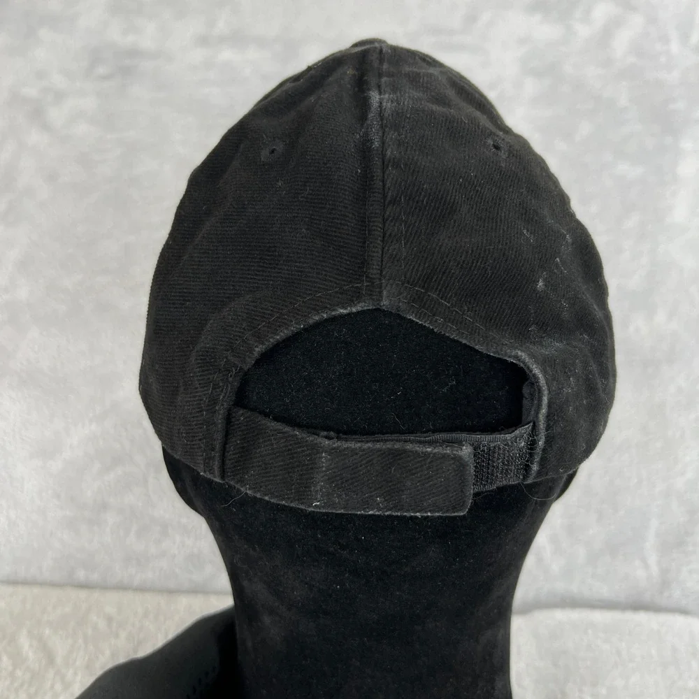 Toro Madrid Spain Hat Black Bull Flame Embroidered Souvenir Strapback Cap